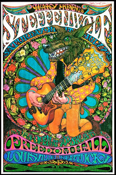 Steppen Wolf Live | Vintage concert posters, Concert posters, Band posters