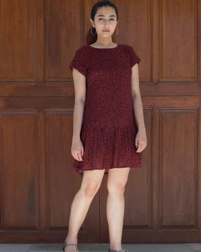 Cherry red dress by Label Y | The Secret Label