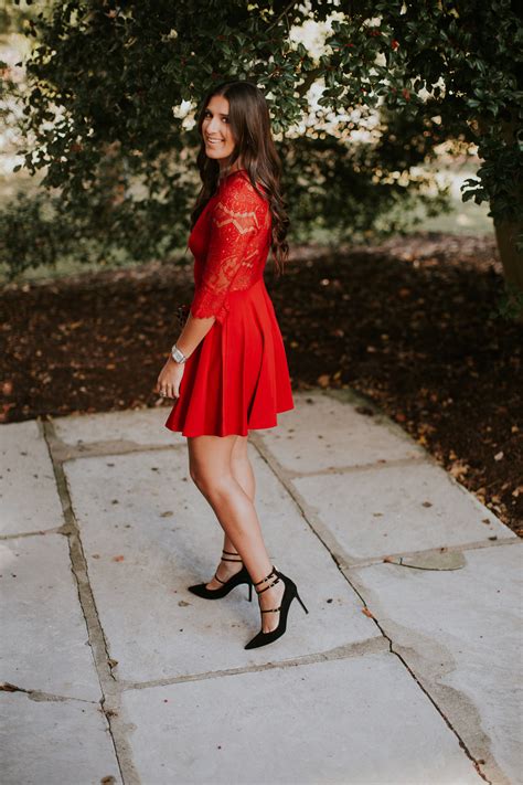 Red Lace Dress | A Southern Drawl