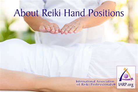 About Reiki Hand Positions - IARP