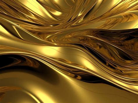 Gold abstract effect background for desktop and wallpaper | Premium AI ...