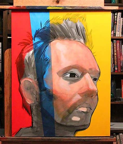 My Techniques for Painting a Fun, Colorful Portrait in Acrylic Paint ...