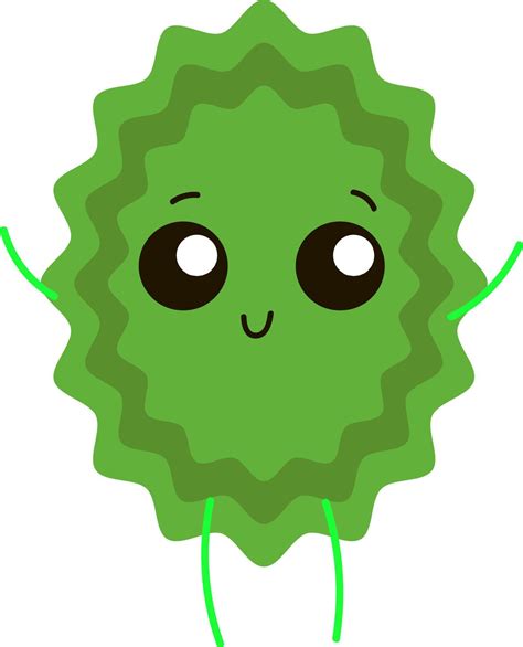 Cute green monster, illustration, vector on white background 13732662 Vector Art at Vecteezy