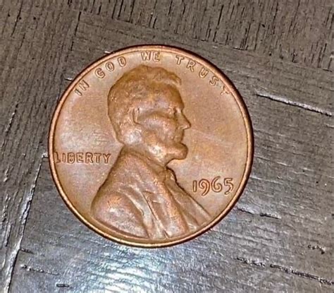 1965 Penny No Mint Mark Very Rare Valuable | Etsy