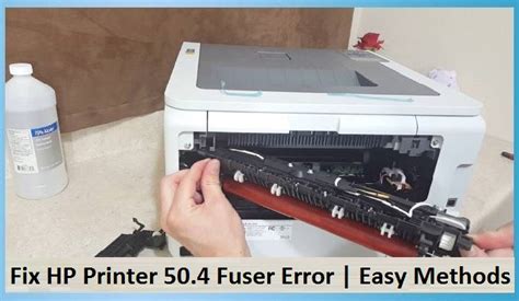 Fix HP Printer 50.4 Fuser Error | Fix problems Easy Methods