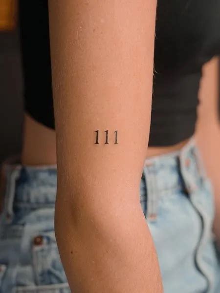 15 Best 111 Tattoo Design Ideas And Meanings - Tattoo Pro in 2024 | Tattoos for women, Forearm ...