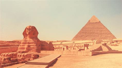 egypt pyramid desert pyramids of giza sphinx of giza HD Wallpaper