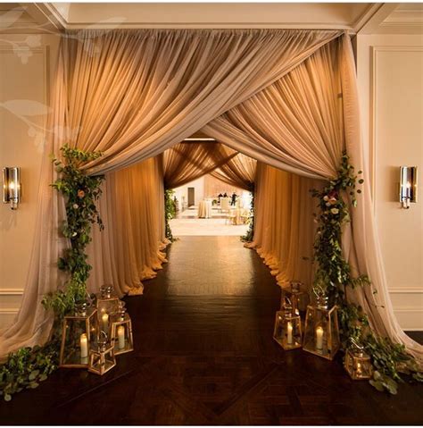 Pin by Dana Hacman on Wedding/event backdrops | Wedding reception entrance, Wedding reception ...