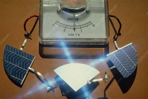 Silicon solar cells - Stock Image - T152/0075 - Science Photo Library