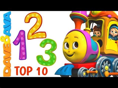 Learn Numbers and Counting 1 to 10 | Nursery Rhymes Collection from Dave and Ava - Videos For Kids