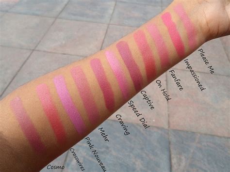 Mac Light Pink Lipstick Swatches