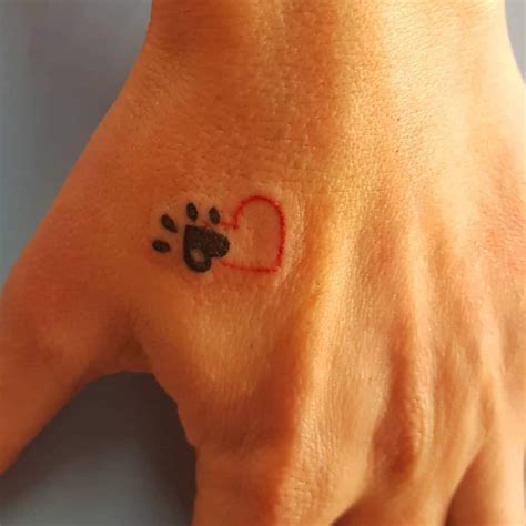 Cat Paw Print Tattoo – KeepingDog