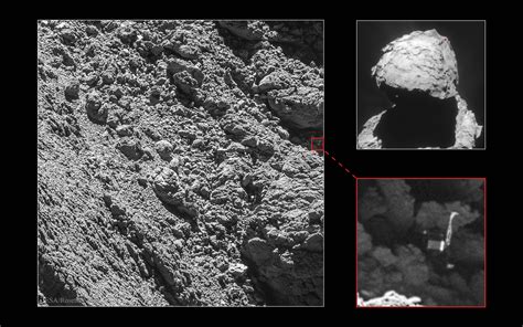 APOD: 2016 September 12 - Philae Lander Found on Comet 67P