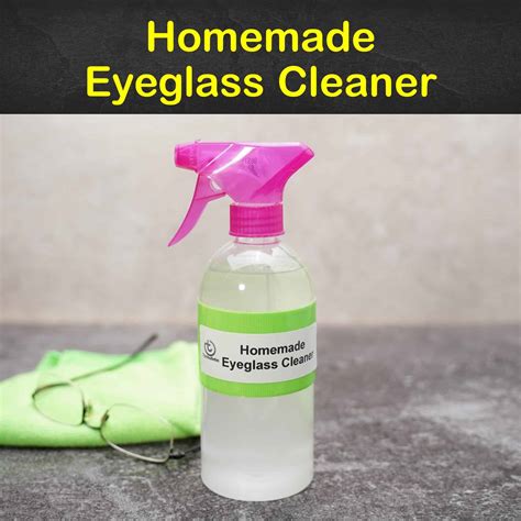 4 Homemade Eyeglass Cleaner Recipes