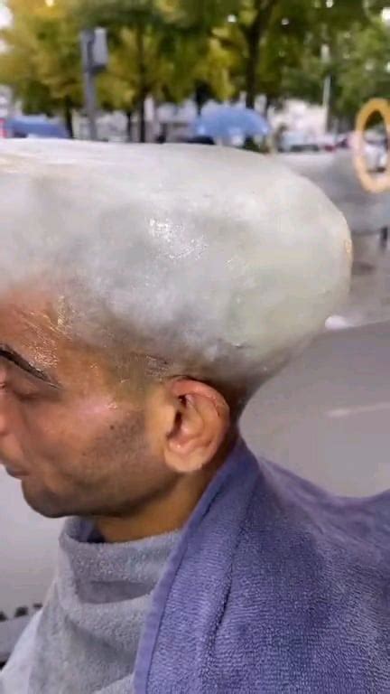 Ice haircut, literally! : r/CrazyFuckingVideos