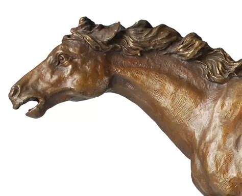 Large Galloping Horse Statue Bronze Sculpture Animal Art Hotel Office ...