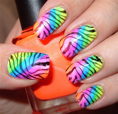 +26 Rainbow Nail Art