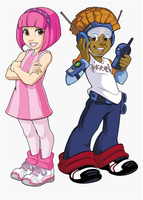 Transparent Sportacus Png - Lazy Town Stephanie Cartoon, Png Download - kindpng