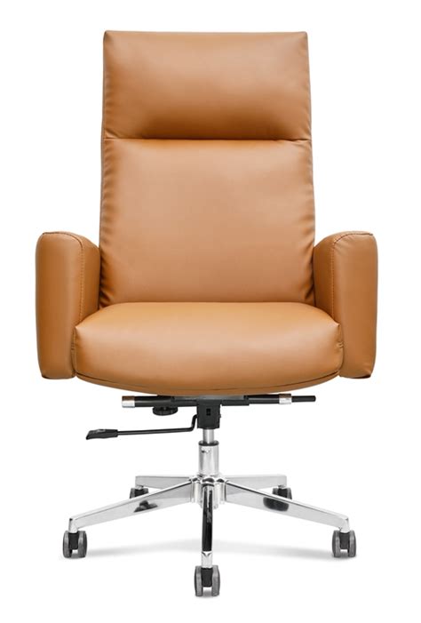 Genuine Leather Ergonomic Office Chair Genuine PU leather executive chair