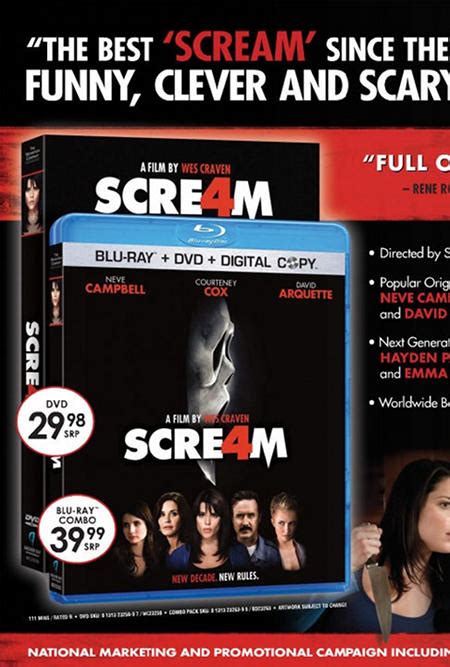 SCREAM 4 DVD Art | HNN