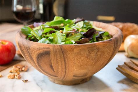 Acacia Wood Salad Bowls & Serving Sets - Where To Buy & How To Care