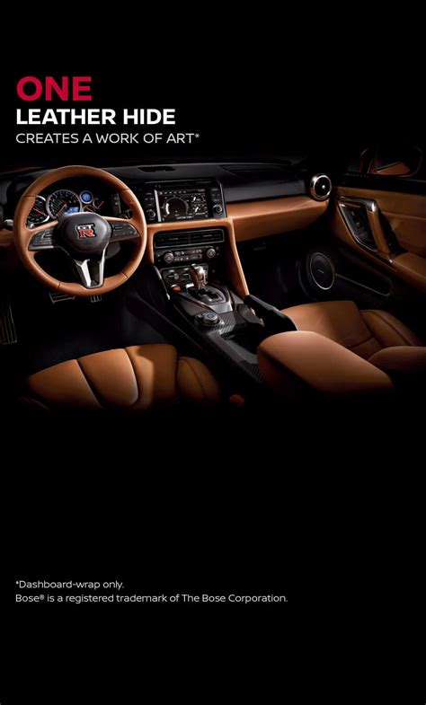 Nissan GT-R Interior | 2020 Nissan GT-R Brochure