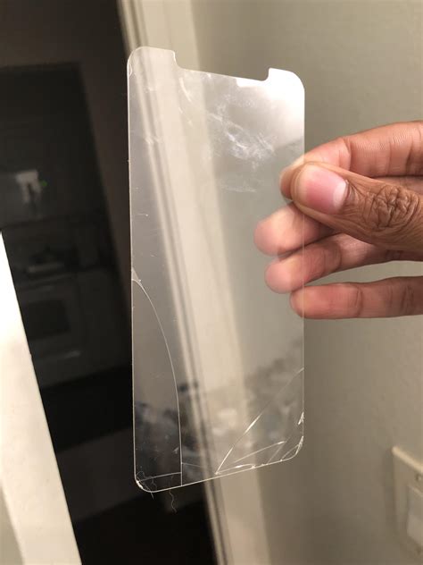 This is why you put a $2 screen protector on your $1000 iphone. : r/iphone