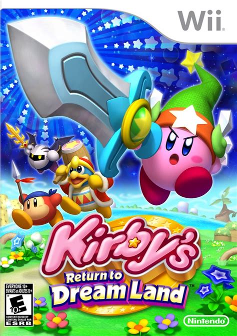 Jaquettes Kirby's Adventure Wii