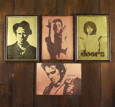 David Bowie gifts | Shop unique oxidation wall art | InSpiral Tree