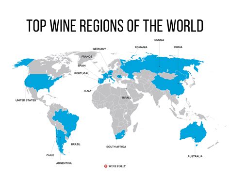 Top Wine Producing Regions of The World | Wine Folly