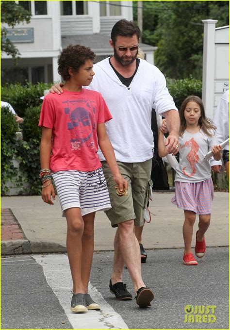 Hugh Jackman Hangs with Family, 'Wolverine' Hits Theaters!: Photo 2917604 | Ava Jackman ...