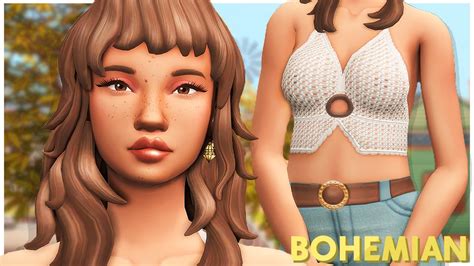 🌵 THIS BOHEMIAN COLLECTION IS A *VIBE* | The Sims 4 Maxis Match Custom Content Showcase + CC ...