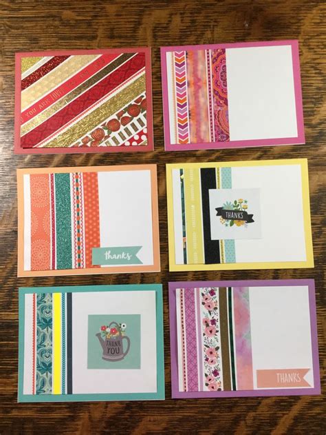 Washi tape cards | Washi tape cards, Card making, Cards