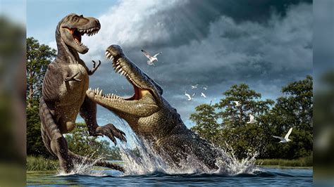 Cretaceous 'terror crocodile' crushed dinosaurs with banana-size teeth | Live Science