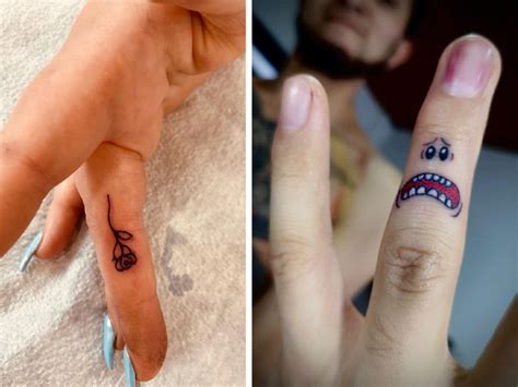 16 Cute Finger Tattoo Designs for Men and Women 2023