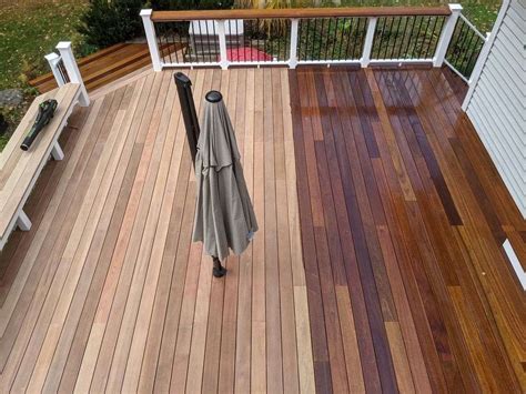 Premium Deck Restoration | Deck Stain Color Options & Examples