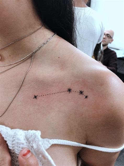 Aries constellation tattoo | Aries tattoo, Constellation tattoos, Aries constellation tattoo