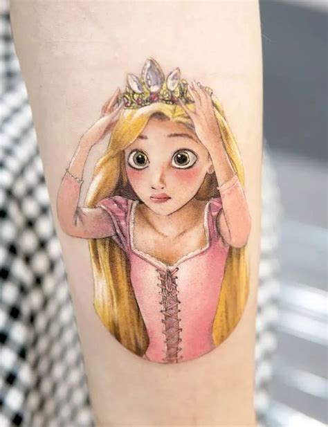 55 Disney Princess Tattoos That Honor Beauty And Strength