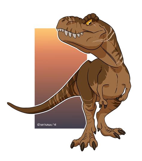 Dinovember: Rexy by Natsuakai | Jurassic park movie, Jurassic park world, Dinosaur pictures