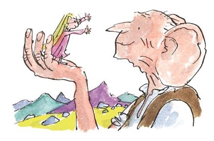 The BFG and Sophie | Quentin Blake