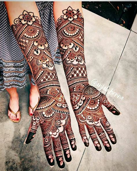 Bridal Mehndi Mehndi Design Back Side Full Hand – Moslem Selected Images