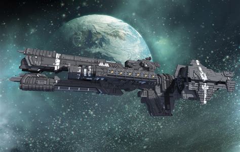 UNSC Paris-class heavy frigate Minecraft Map