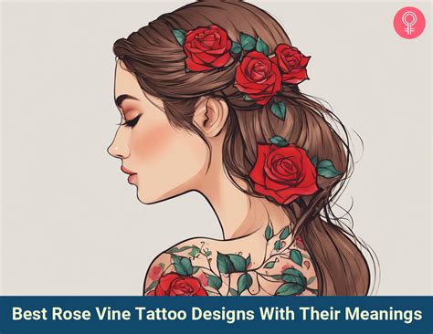 75 Best Rose Vine Tattoo Designs With Their Meanings