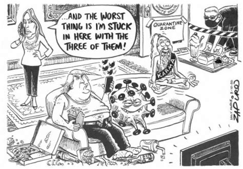 BlackCommentator.com Oct 15, 2020 - Issue 837: Quaranteam - Political Cartoon By Zapiro, South ...