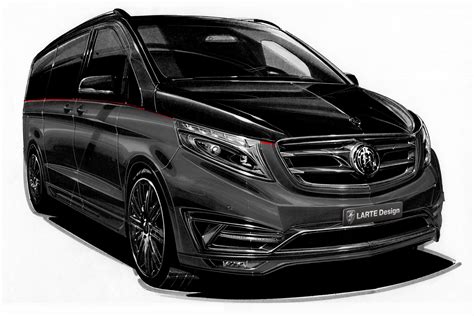 The Larte Design Mercedes-Benz V-Class is Revealed