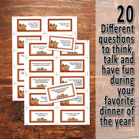 Dinner Table Games Family : 50 Thanksgiving-themed "Would You Rather" questions that ... / You ...