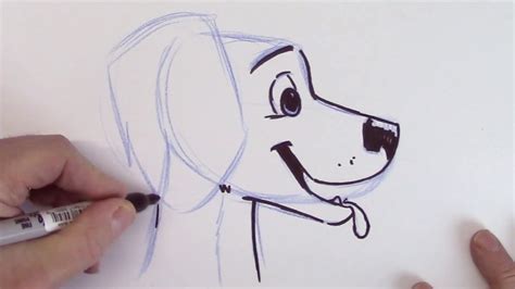 How to Draw a Puppy - For Beginners - Step by Step - YouTube