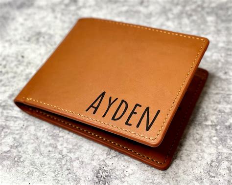 Kids Personalized Wallets, Wallet for Son, Gift from Mom to son, Monogram Wallet for boys ...