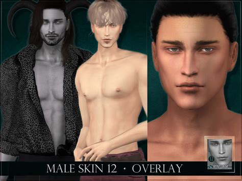 The Sims Resource - Male skin 12 Overlay