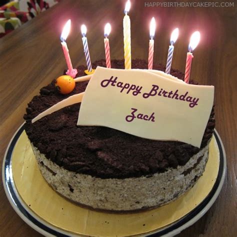 ️ Cute Birthday Cake For Zach